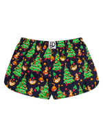 Women's Boxer Shorts Cat Party