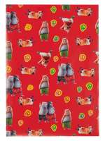 Crazy Wrapping paper Dedoles Hamsters