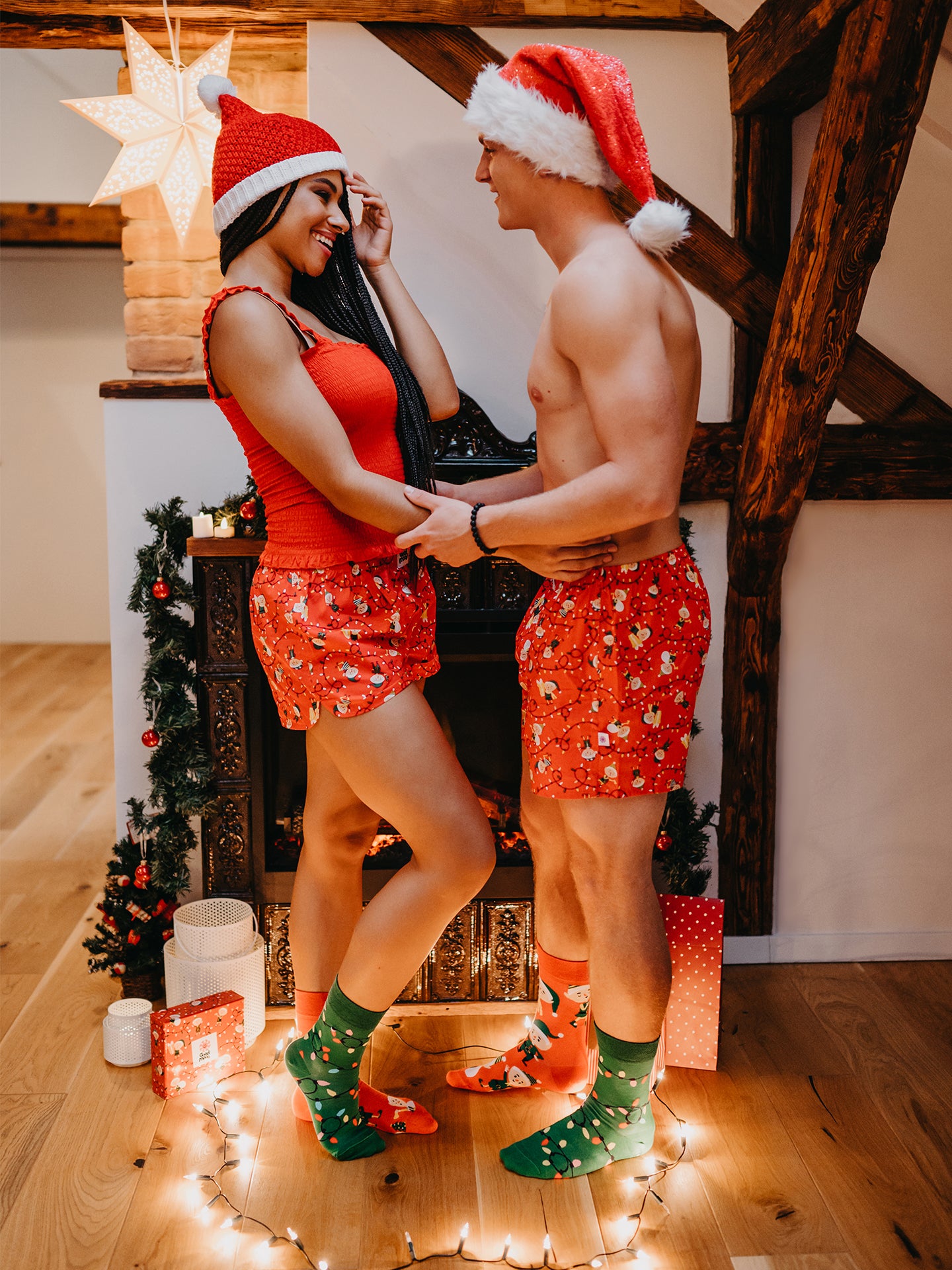 Women's Boxer Shorts Elves