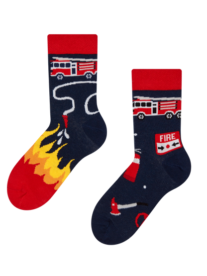 Kids' Socks Firefighter