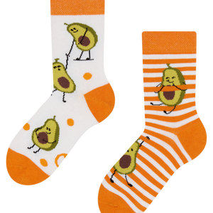 Kids' Socks Funny Avocado
