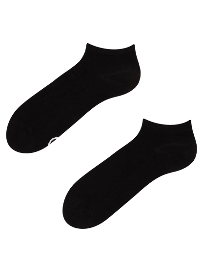 Black Bamboo Ankle Socks