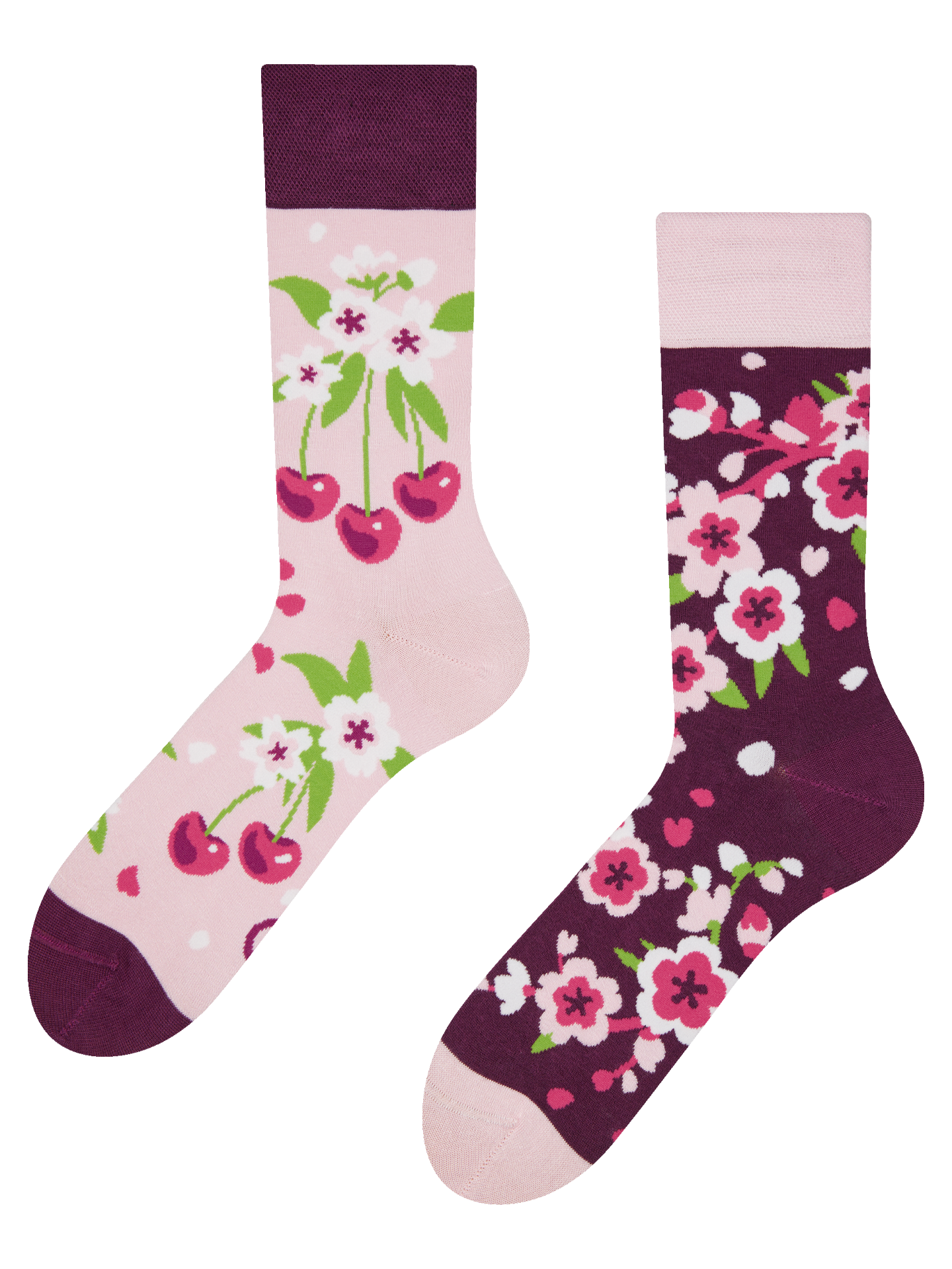 Bamboo Regular Socks Cherry Blossom