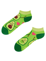 Good Mood Low Socks Avocado Love