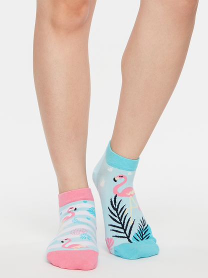 Ankle Socks Love Flamingos