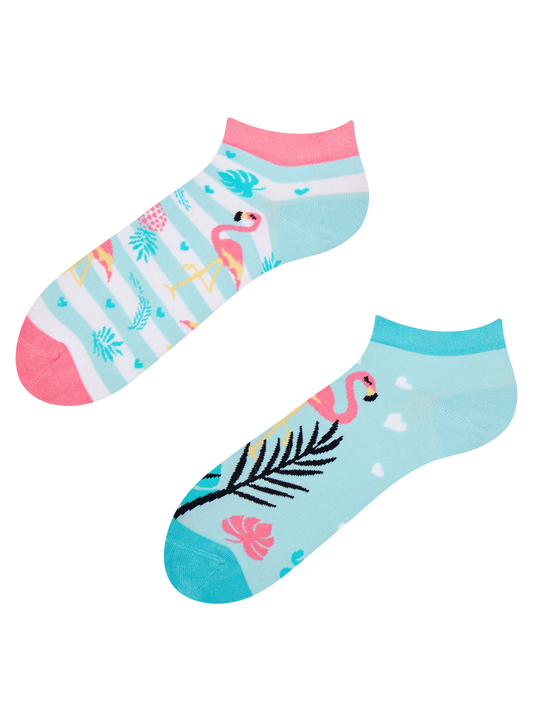 Ankle Socks Love Flamingos