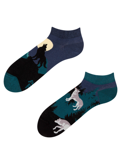 Ankle Socks Moon Wolf