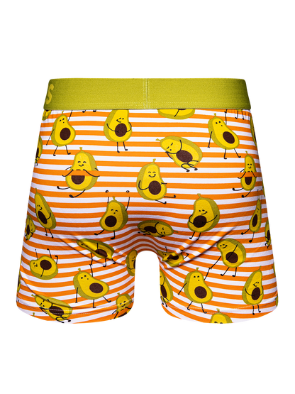 Men's Trunks Funny Avocado