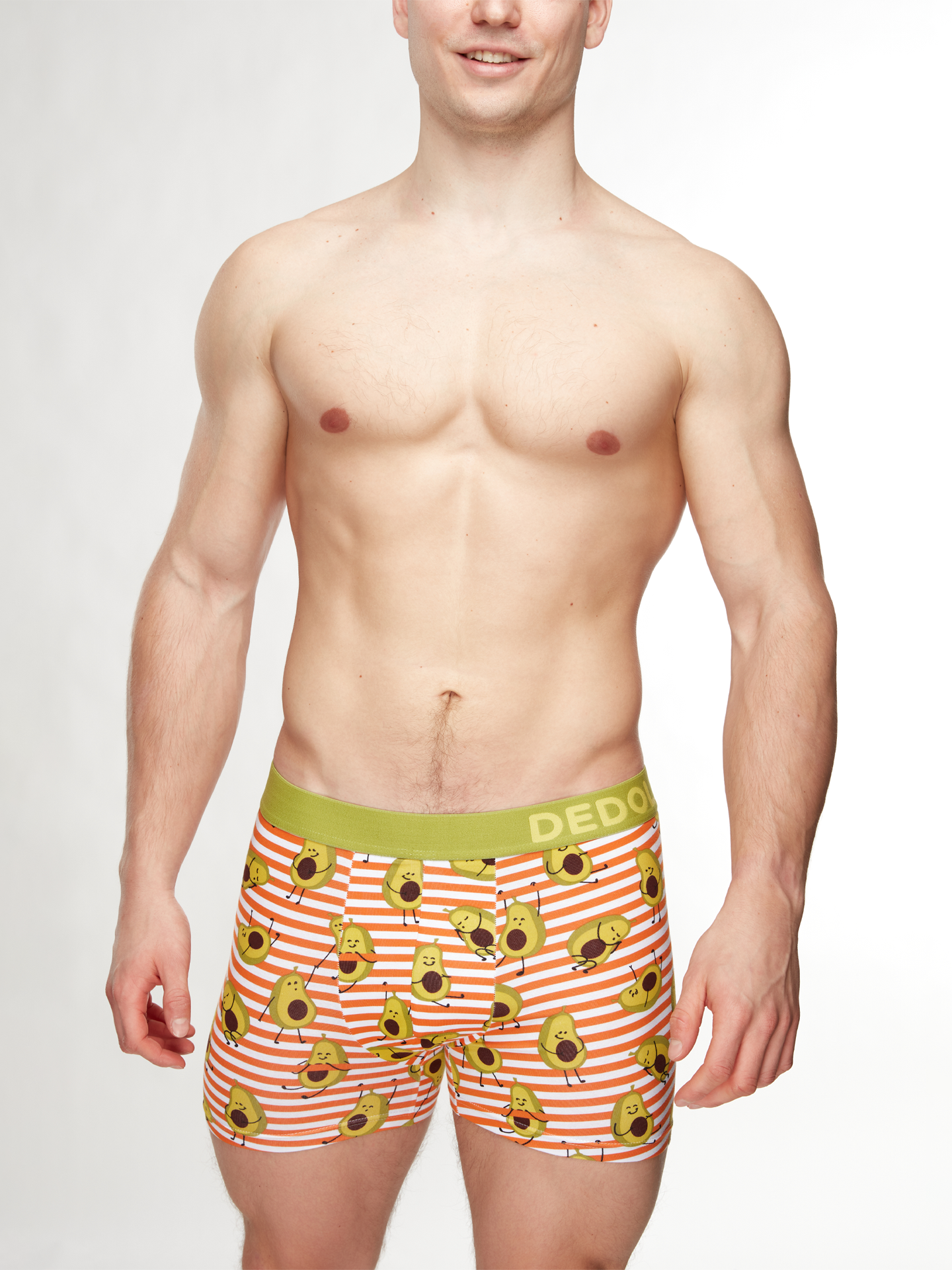 Men's Trunks Funny Avocado