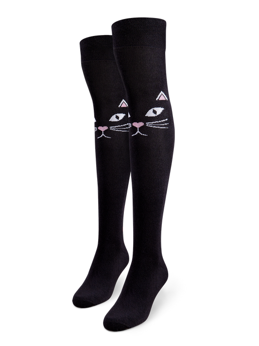 Over the Knee Socks Magnificent Cat