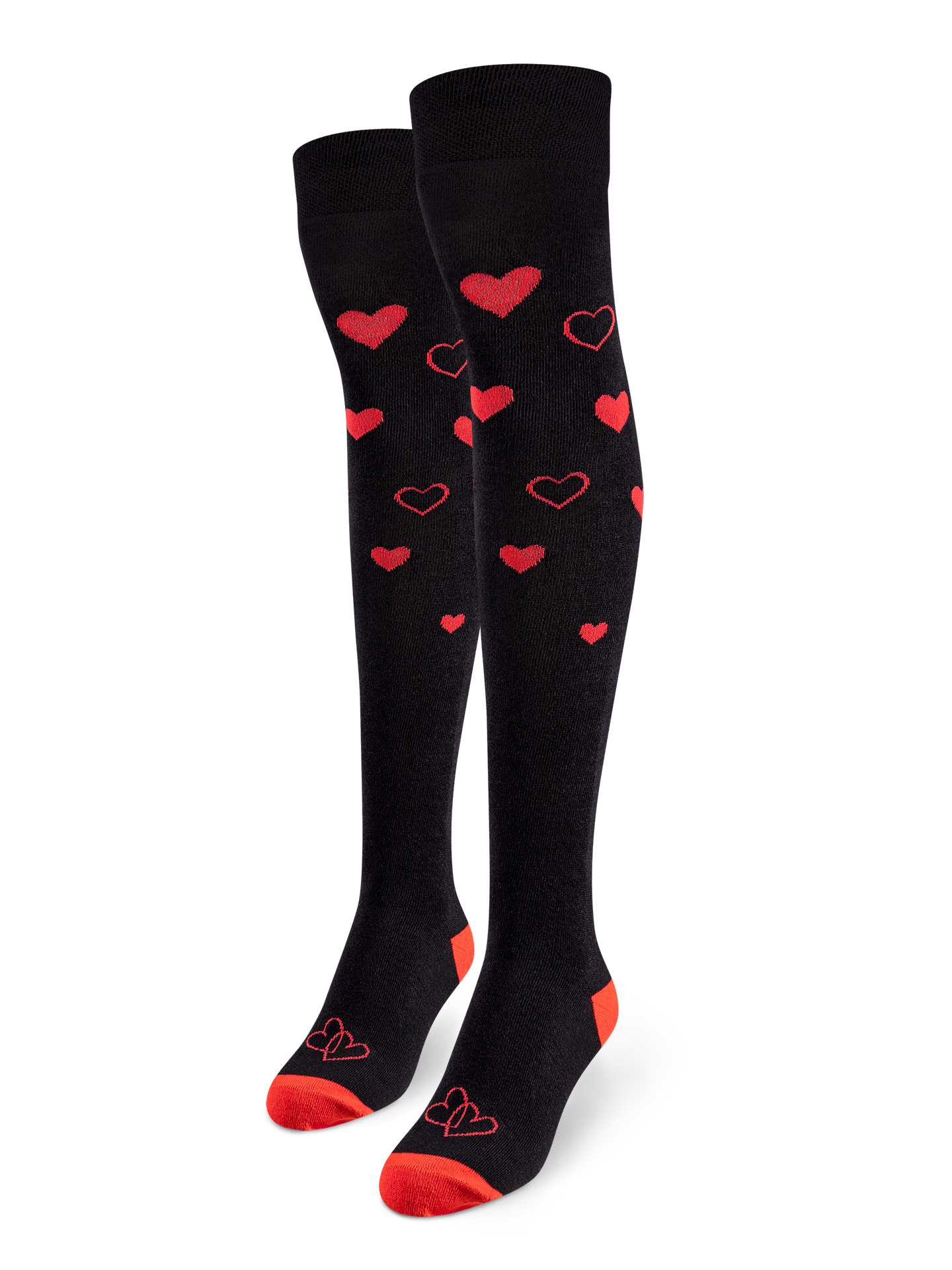 Over the Knee Socks Love Hearts