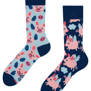 Regular Socks Flying Pigs