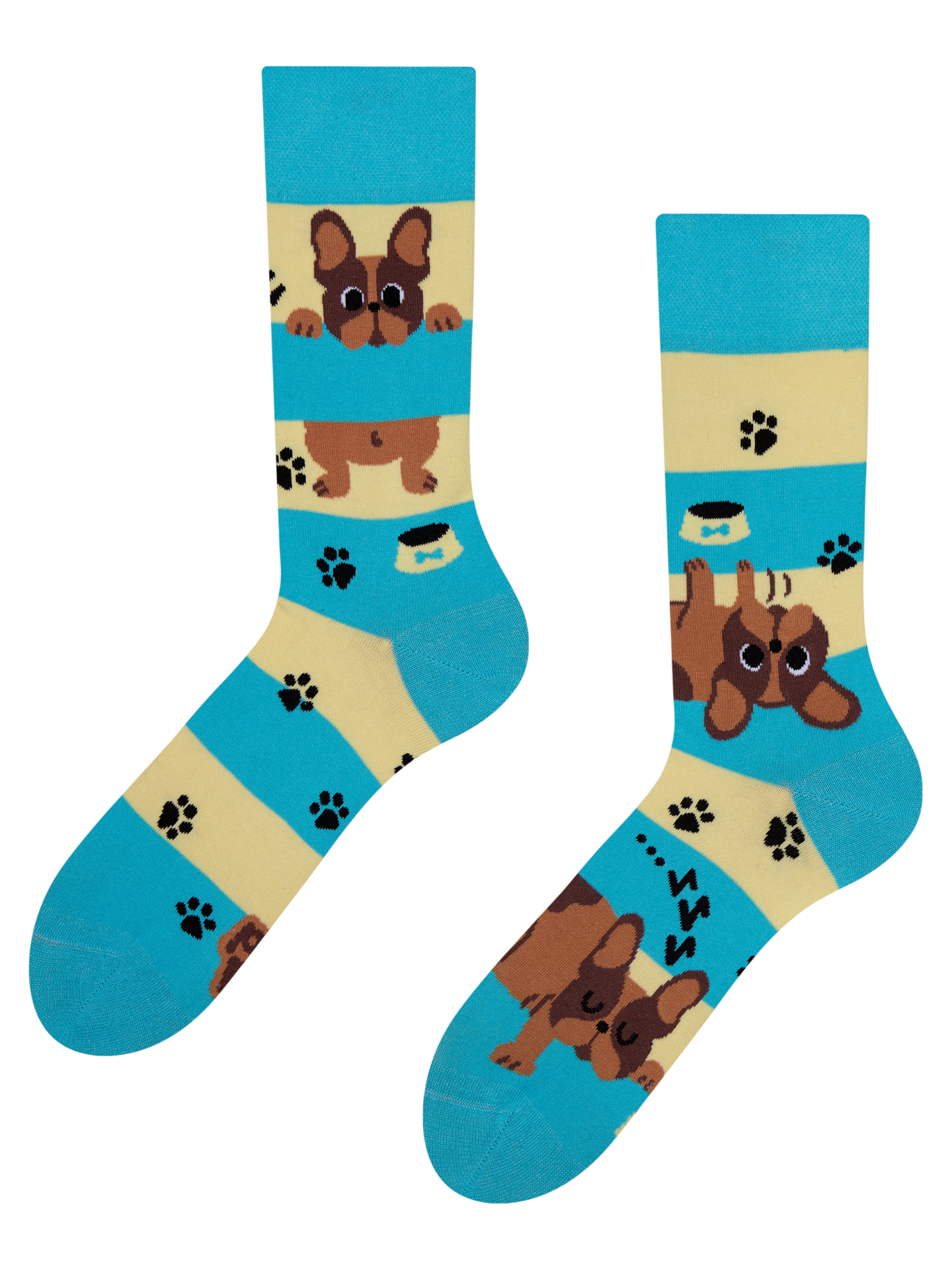 Regular Socks Dogs & Stripes