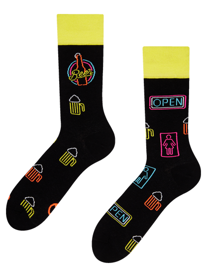 Regular Socks Neon Beer