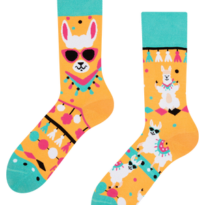 Regular Socks Cool Llama