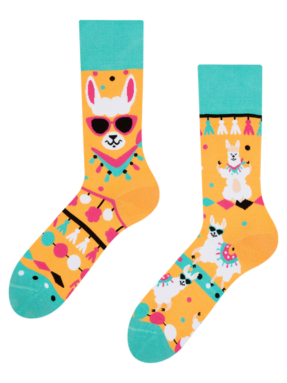 Regular Socks Cool Llama