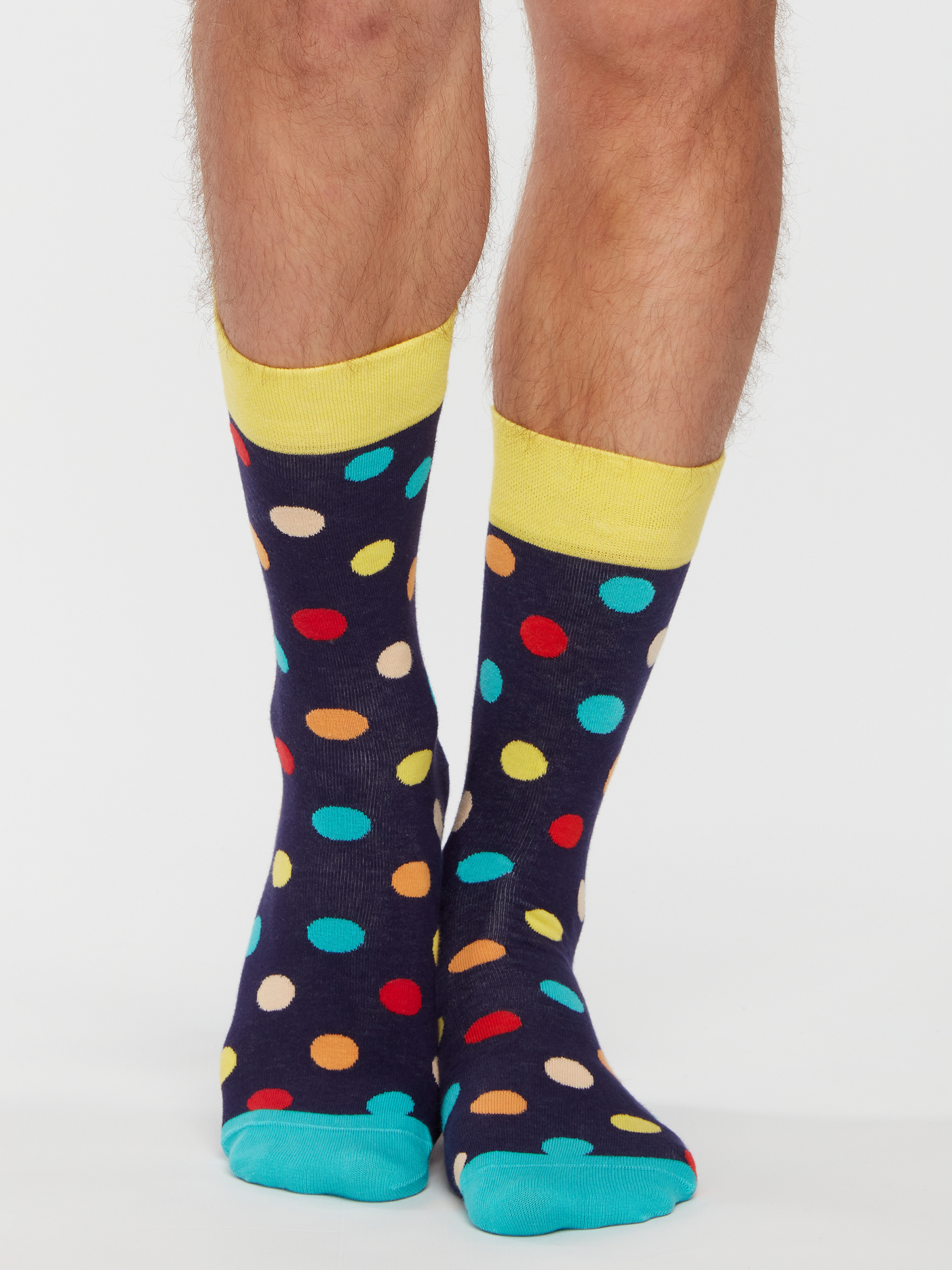 Regular Socks Colorful Dots