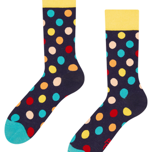 Regular Socks Colorful Dots