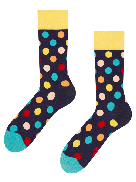 Regular Socks Colorful Dots