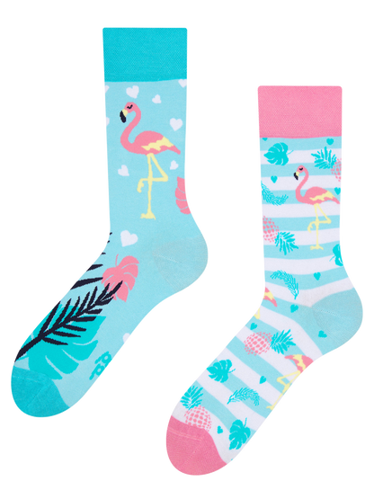 Regular Socks Love Flamingos