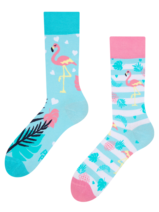 Regular Socks Love Flamingos