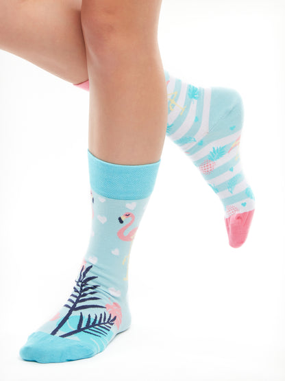 Regular Socks Love Flamingos