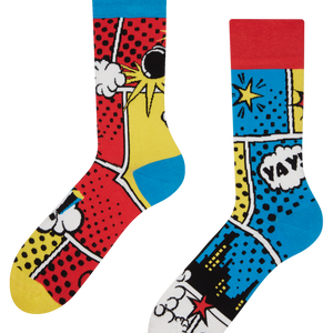 Regular Socks Colorful Comics