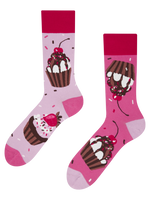 Regular Socks Pink Cupcakes