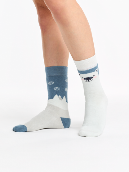 Warm Socks Polar Bear