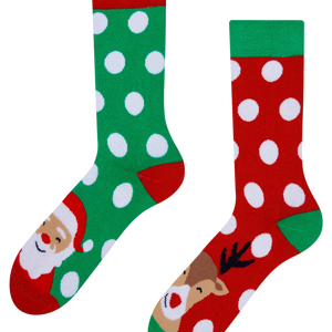 Warm Socks Santa & Rudolph