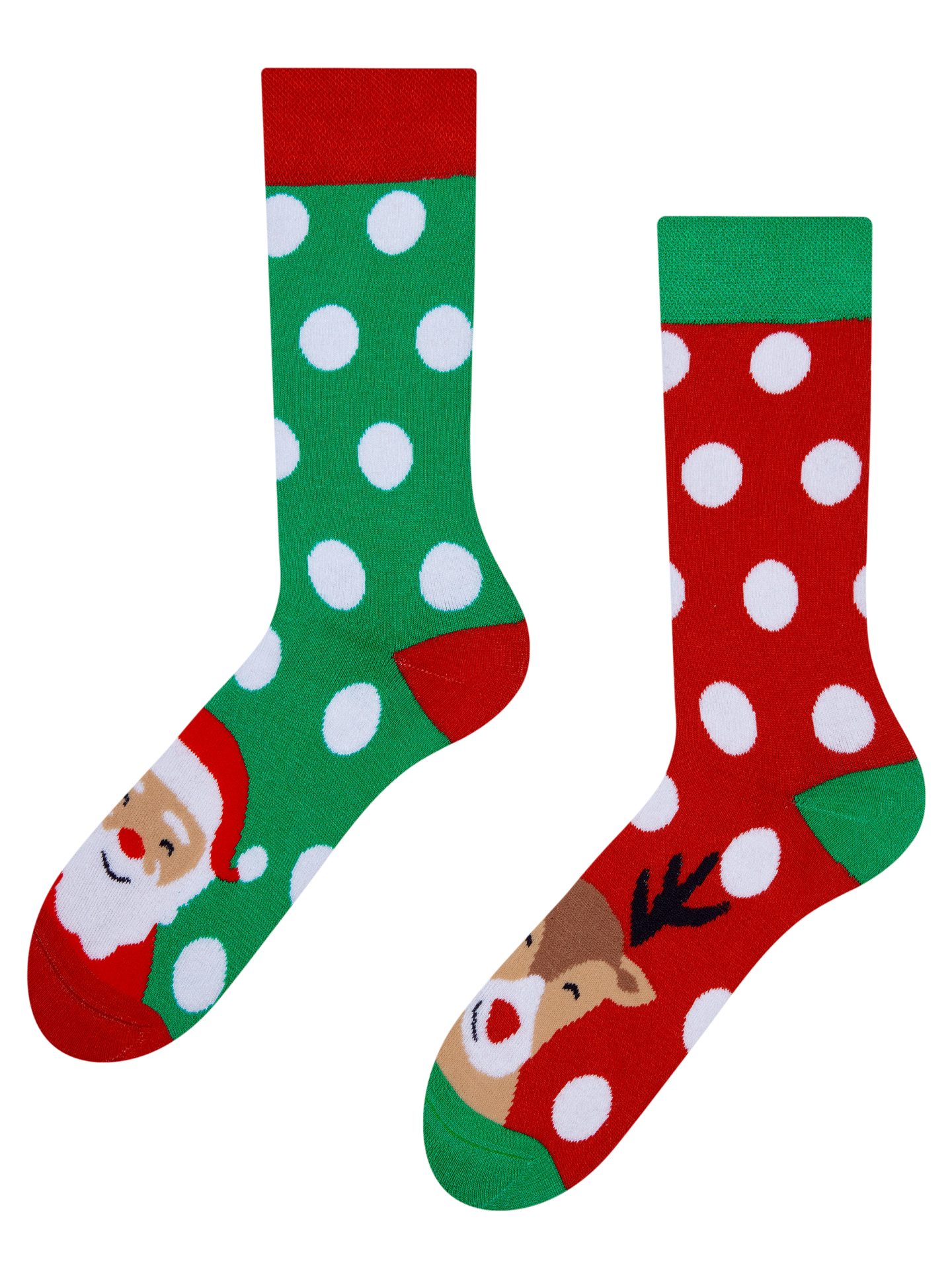 Warm Socks Santa & Rudolph