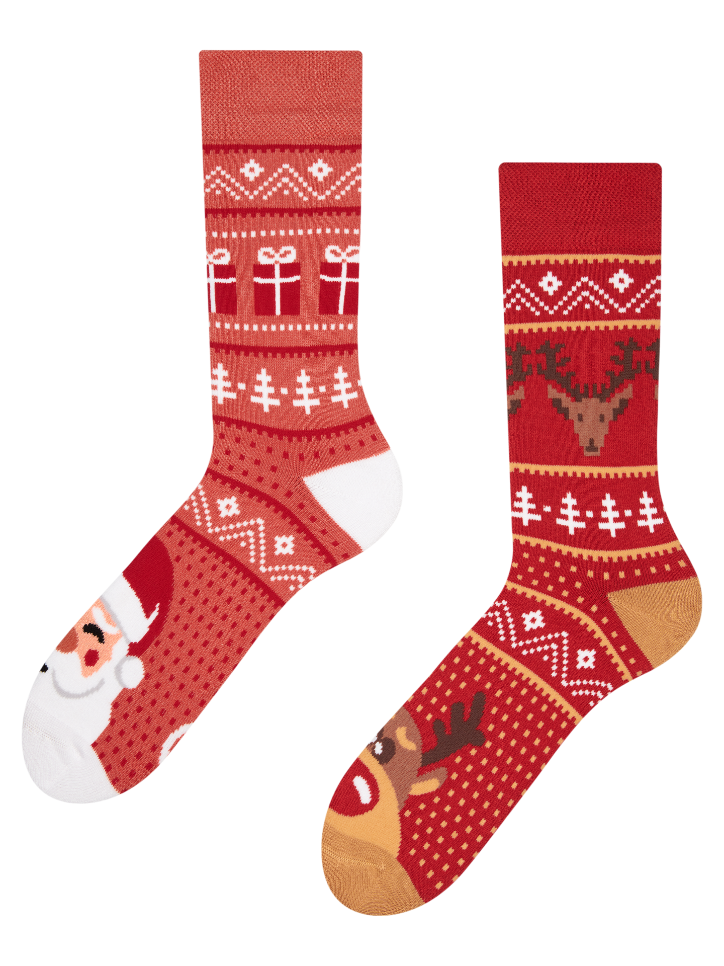 Warm Socks Santa's Reindeers