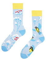 Warm Socks Winter Bird