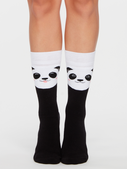 Warm Socks Happy Panda