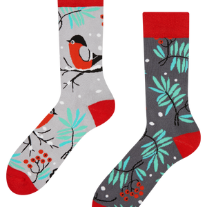 Warm Socks Red Bird