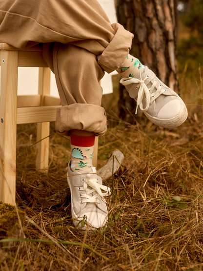 Kids' Socks Dino Skatepark