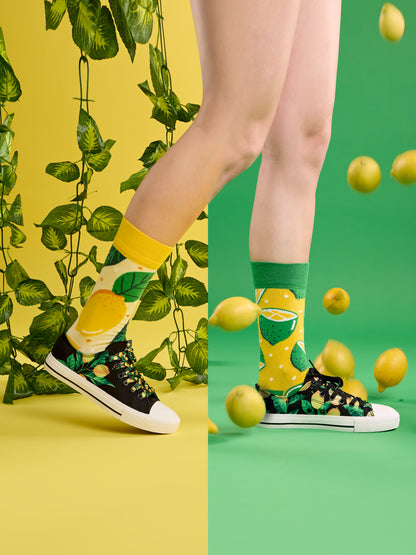 Canvas Shoes Lemons