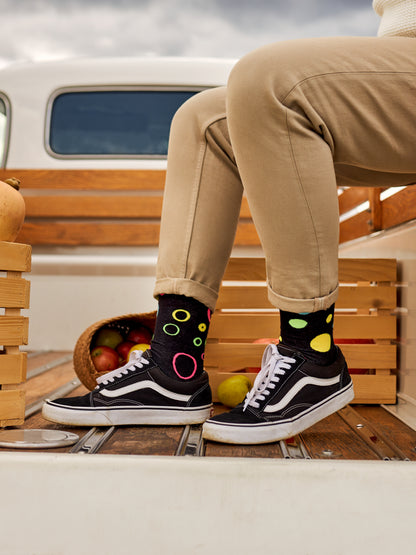 Regular Socks Neon Dots