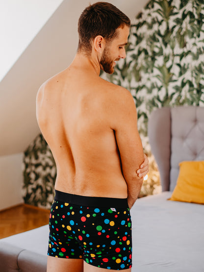 Men's Trunks Neon Dots