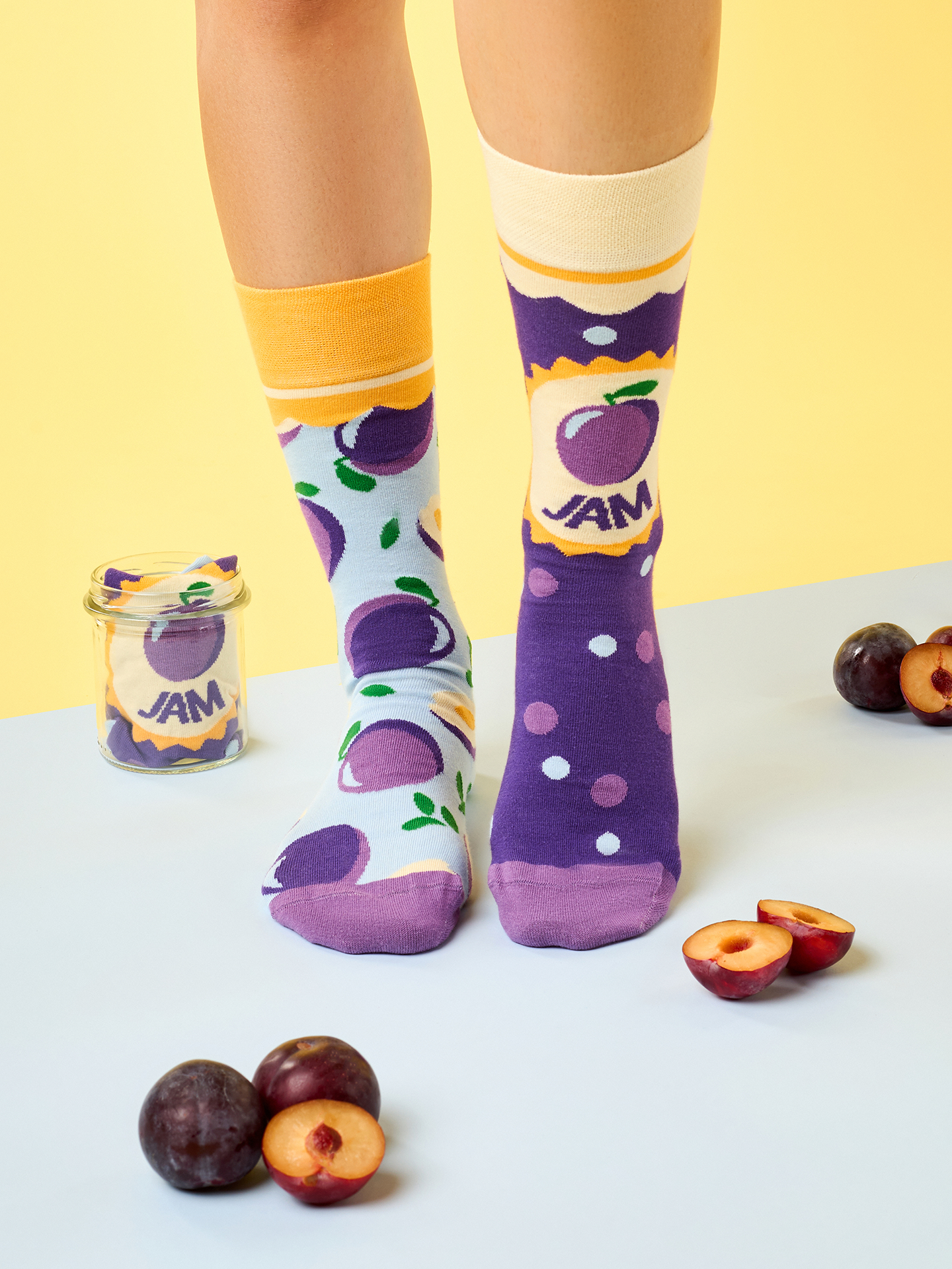 Regular Socks Plum Jam