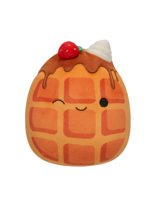 Squishmallows Weaver the Waffle with Strawberry and Cream, 20 cm