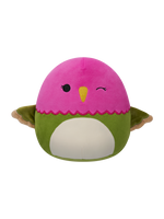 Squishmallows Na'Ima the Pink and Green Hummingbird, 20 cm