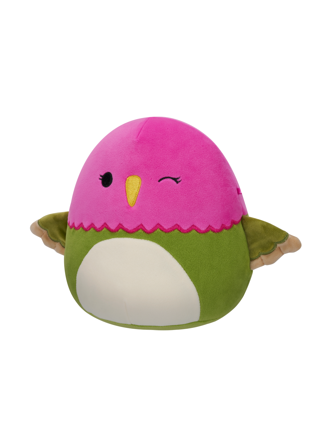 Squishmallows Na'Ima the Pink and Green Hummingbird, 20 cm