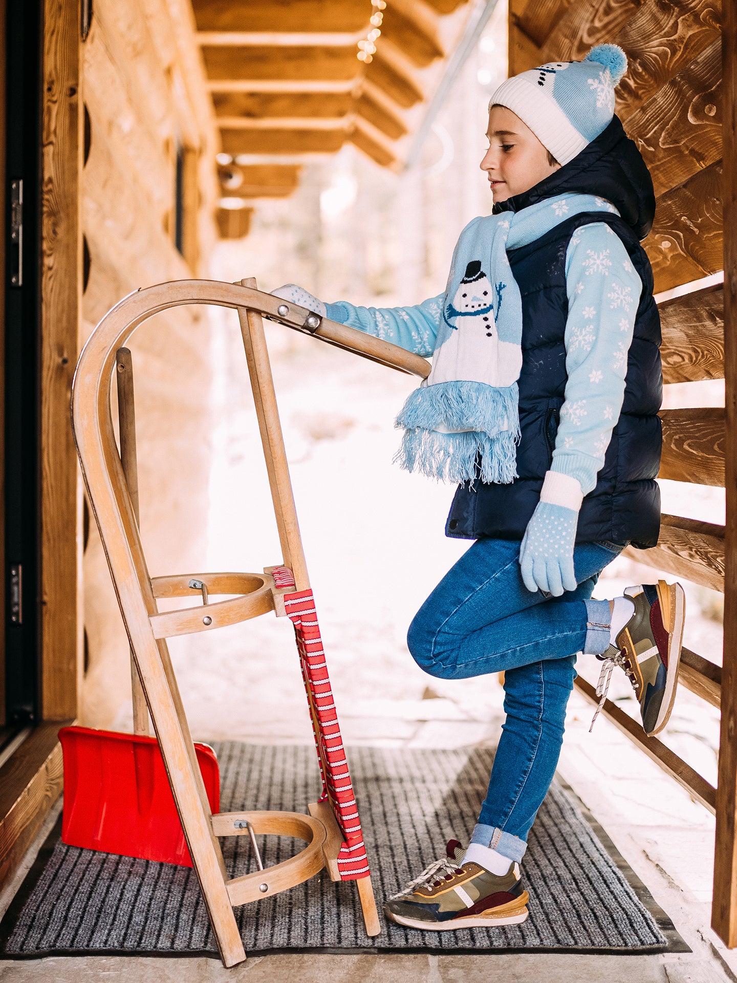 Kids' Beanie Snowtime