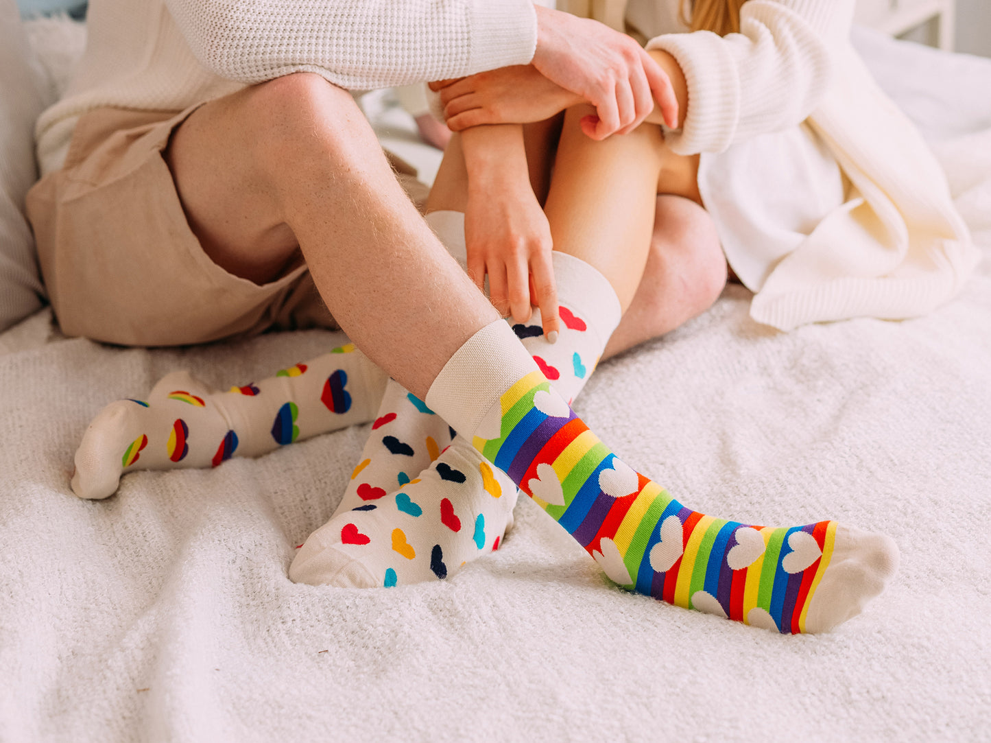 Regular Socks Striped Love