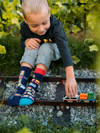 Kids' Socks Trains