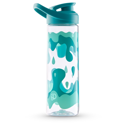 Water Bottle Turquoise Drops 700 ml