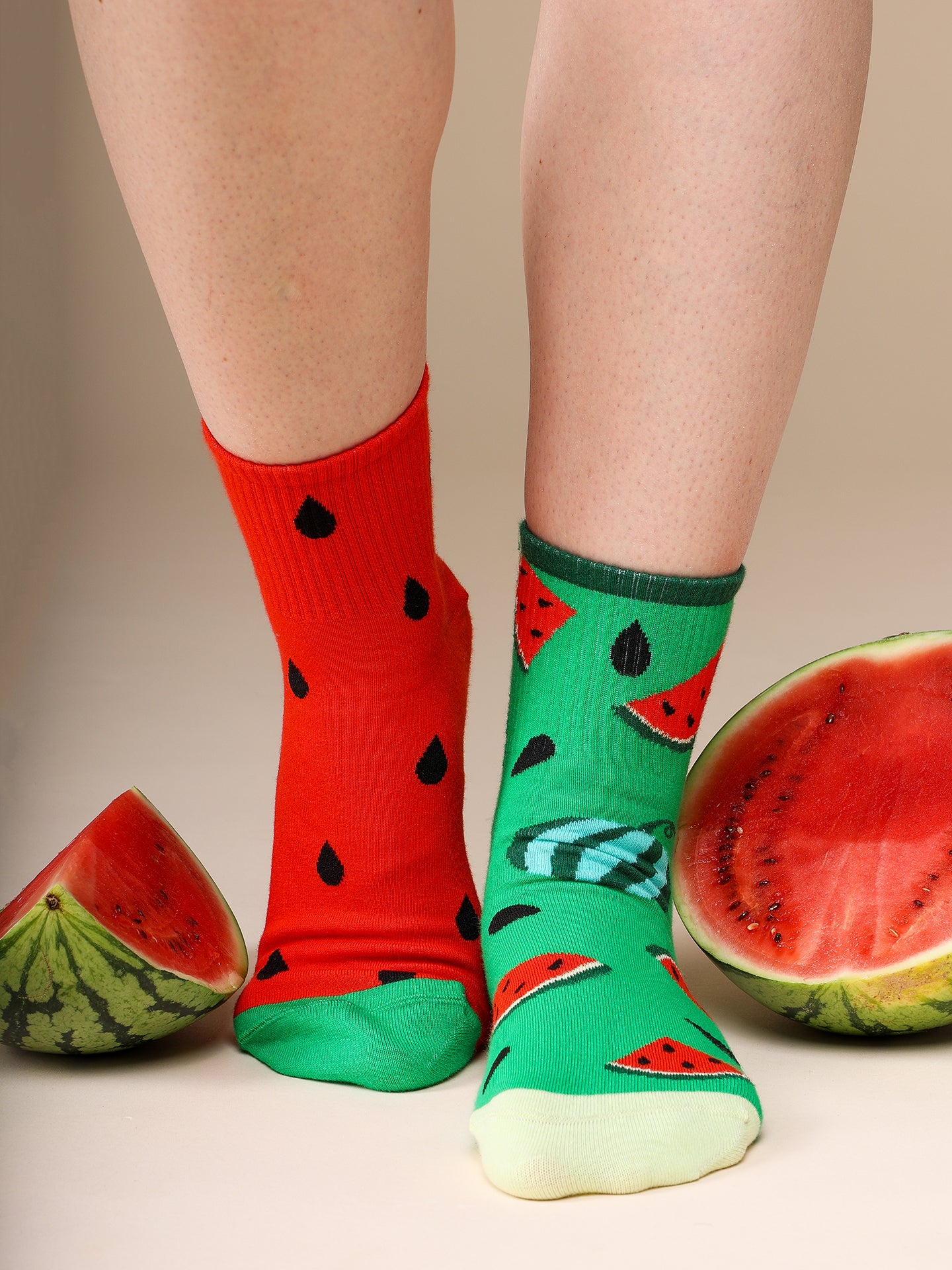 Crew Socks Watermelon Season