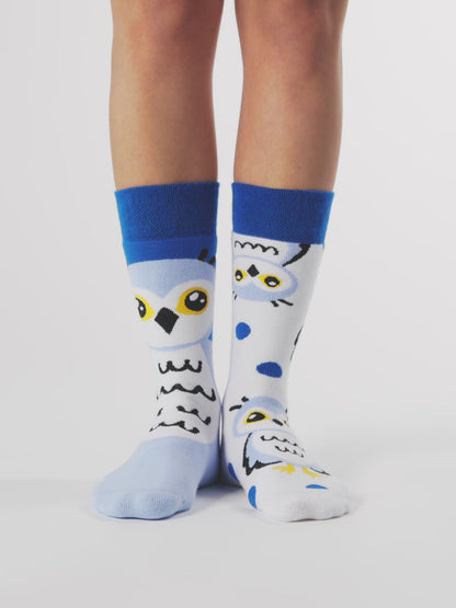 Warm Socks Snow Owl