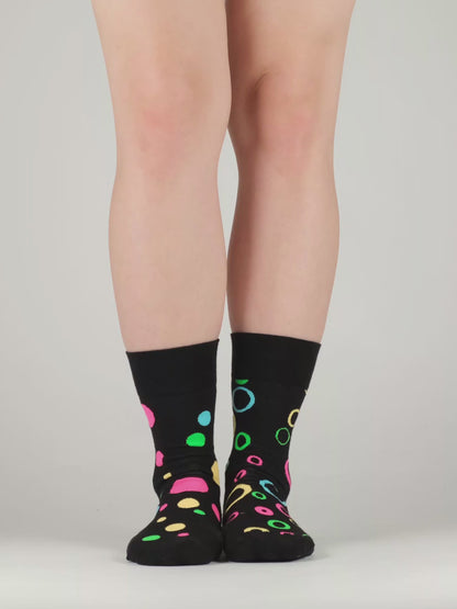 Regular Socks Neon Dots